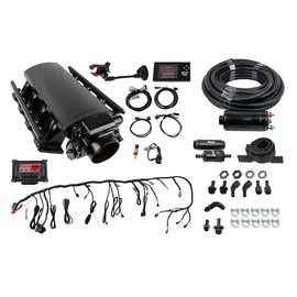 FiTech Ultimate LS Master Kit w/70001 Kit Plus Inline Fuel Pump Kit - 71001