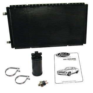 Vintage Air 1968 Chevy Nova SureFit Condenser Kit w/Drier - 021165