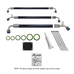 Vintage Air 1968 Chevy Nova W/ Factory Air SureFit™ Standard Barrier Modified Hose Kit - 526677