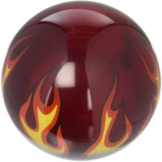 Lokar RED FLAMED SHIFT KNOB - SK-6888