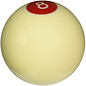 Lokar 2 1/4" RED & IVORY 8-BALL KNOB 3/8 - SK-6886