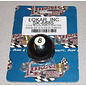 Lokar 2 1/4" BLACK 8-BALL SHIFT KNOB 3/8 - SK-6885