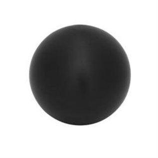 Lokar 2 1/4" BLACK SHIFT KNOB 3/8-16 THREAD - SK-6884