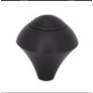 Lokar Aluminum Deco Knob With Button