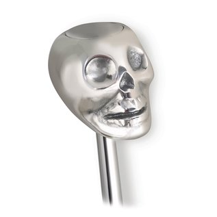 Lokar Aluminum Skull Shift Knob with Button
