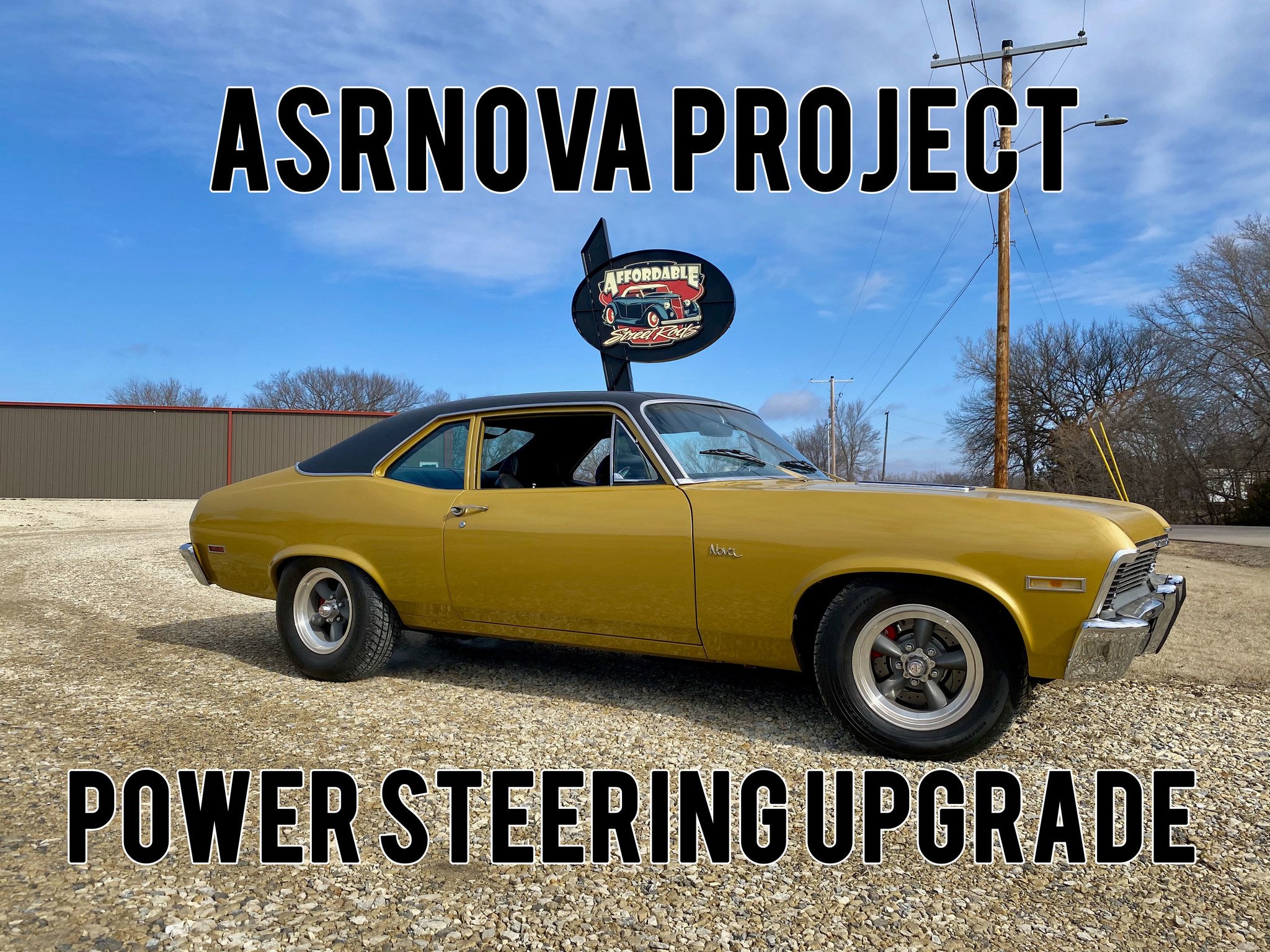 Upgrading the 1792 Chevrolet Nova with a Borgeson Power Steering Box