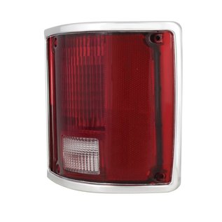 United Pacific 73-87 Chevy & GMC Truck Tail Light Lens w/ Trim