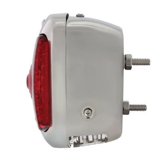 United Pacific 40-53 Chevy Truck LED Tail Light Assembly - Stainless Housing