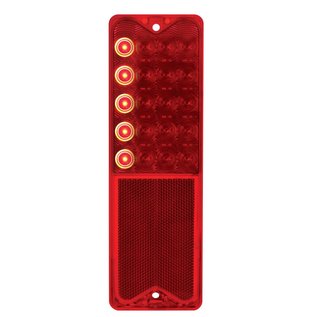 United Pacific 67-72 Chevy Truck LED Tail Light Lens - Sequential - #CTL6721SEQ