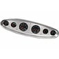 Lokar Oval Billet Aluminum Dash Gauge Panel