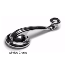 Lokar "Lucille" Series Window Cranks