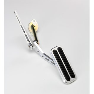 Custom Car Pedal Assembly Billet Aluminum Gas Pedal - Floor Mount Throttle For Hot Rod & Custom Cars Billet Rod