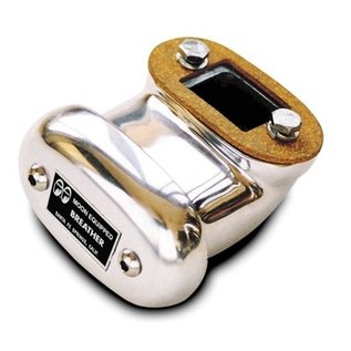 Mooneyes Breather - 90° Low Boy - Polished Top - Mooneyes - MP1800LB