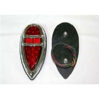 Technostalgia 38-39 Lincoln Zephyr Tail Lights (Pair) - Complete - 6059