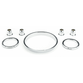 Dakota Digital 57 Chevy Instrument Chrome Bezels - BZL-57C