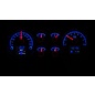 Dakota Digital 78-88 Chevy Monte Carlo, 78- 87 Chevy El Camino/Malibu/Caballero HDX Instruments