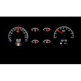 Dakota Digital 78-88 Chevy Monte Carlo, 78- 87 Chevy El Camino/Malibu/Caballero HDX Instruments