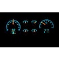 Dakota Digital 78-88 Chevy Monte Carlo, 78- 87 Chevy El Camino/Malibu/Caballero HDX Instruments