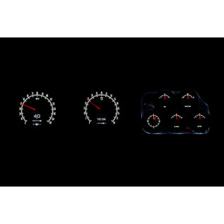 Dakota Digital 68-77 Chevy Corvette RTX Instruments - RTX-68C-VET-X