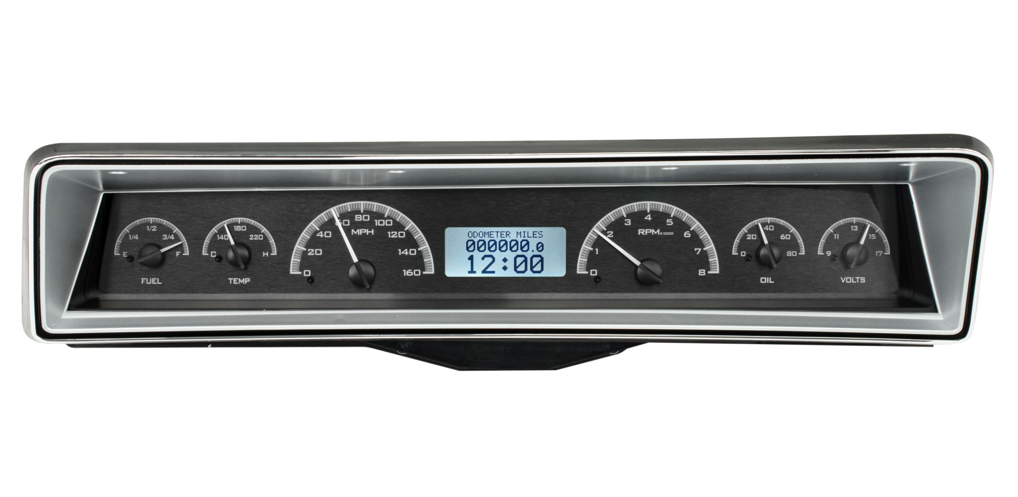 thumbnail image 2 of 1966-67 Chevy Nova 4-Piece Chrome Dash Bezel Set By The Parts Place Inc. 2 of 6