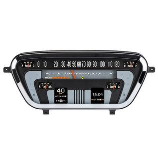 Dakota Digital 53-55 Ford Pickup RTX Instruments - RTX-53F-PU-X