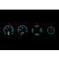 Dakota Digital 70-74 Dodge Challenger and 70- 74 Plymouth Cuda with Rallye dash HDX Instruments