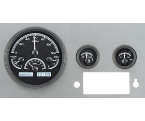 Dakota Digital 55-86 Jeep CJ VHX Instruments - Affordable Street Rods