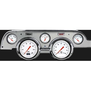 Classic Instruments 67-68 Ford Mustang Instruments - White Hot