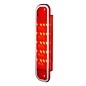 United Pacific 15 LED Front Side Marker Light W/ SS Trim - 73-80 Chevy & GMC Truck - Red - 110713