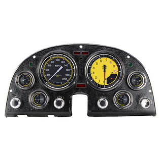 Classic Instruments 63-67 Corvette Instruments - AutoCross Yellow