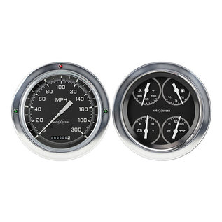 Classic Instruments 54-55 Chevy Truck Instruments - AutoCross Gray