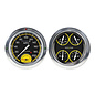 Classic Instruments 54-55 Chevy Truck Instruments - AutoCross Yellow