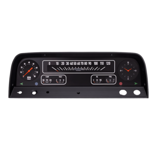 Classic Instruments 64-66 Chevy Truck Instruments - Black - CT64B