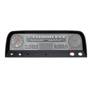 Classic Instruments 64-66 Chevy Truck Instruments - Gray - CT64G