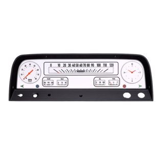 Classic Instruments 64-66 Chevy Truck Instruments - White - CT64W