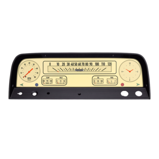 Classic Instruments 64-66 Chevy Truck Instruments - Tan - CT64T