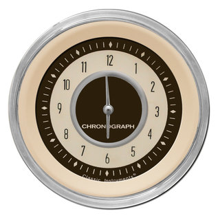 Classic Instruments 3 ⅜” Clock - Nostalgia Series - NT93SHC