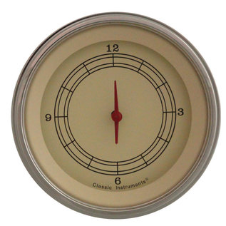 Classic Instruments 3 ⅜” Clock - Vintage Series - VT93SLF