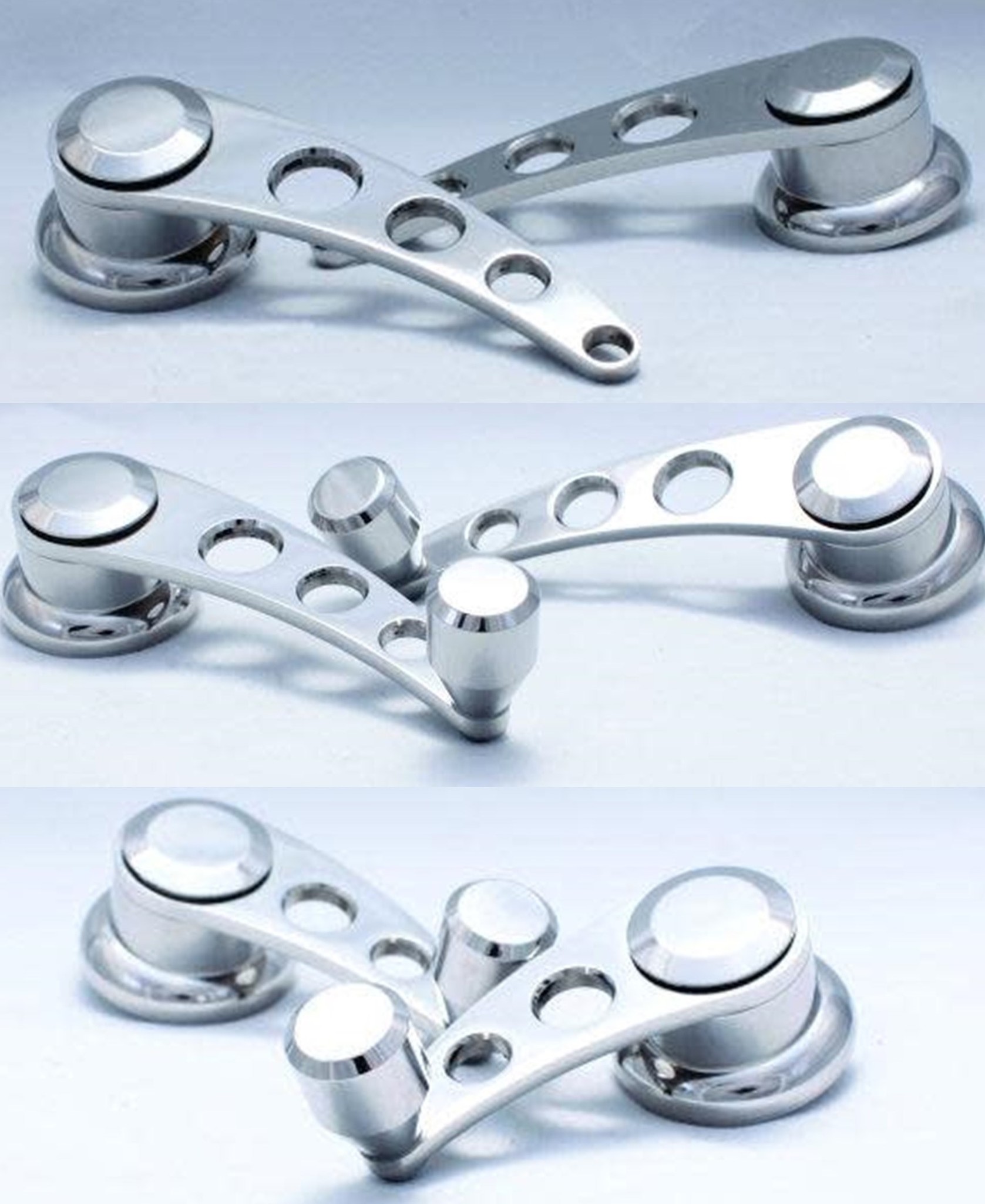 Salt Flat Style Door, Window, Vent Cranks Affordable Street Rods