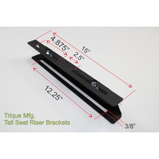 Trique Manufacturing Seat Riser Brackets - Universal  - Pair