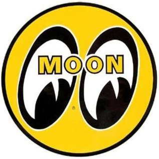 Mooneyes Moon Eyeball Logo Sticker