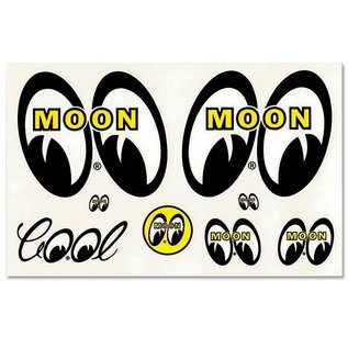 Mooneyes Moon Original Sticker Set - ME 08S
