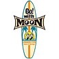 Mooneyes Go! with MOON Surfboard Sticker - ME 11S