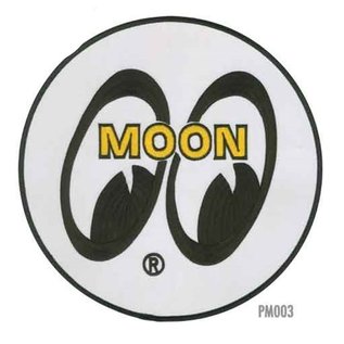Mooneyes MOON Logo Round Patch - 8" - ME 53