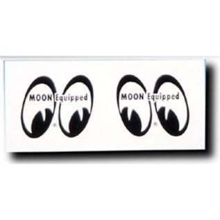 Mooneyes MOON Equipped Eyes Stickers - Pair