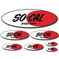 So-Cal Speed Shop So-Cal Speed Shop Oval Logo Sticker Sheet - SC 25S