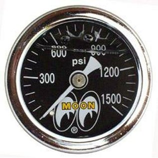 Mooneyes Mooneyes Pressure Gauge 0-1500 LBS NOS - MPG1500LF