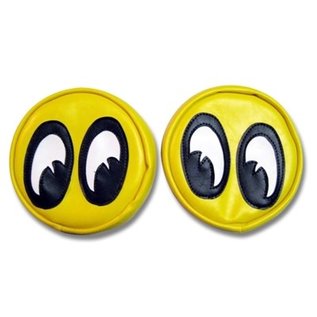 Mooneyes Headlight Covers - Mooneyes Yellow Eyes
