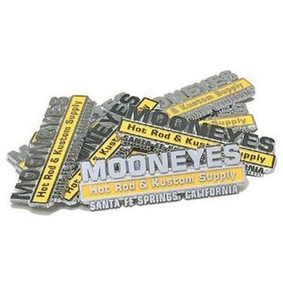 Mooneyes Hot Rod & Custom Emblem - MG078