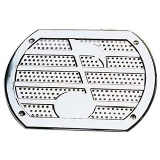 Mooneyes Speaker Cover - Chrome - IG20CL